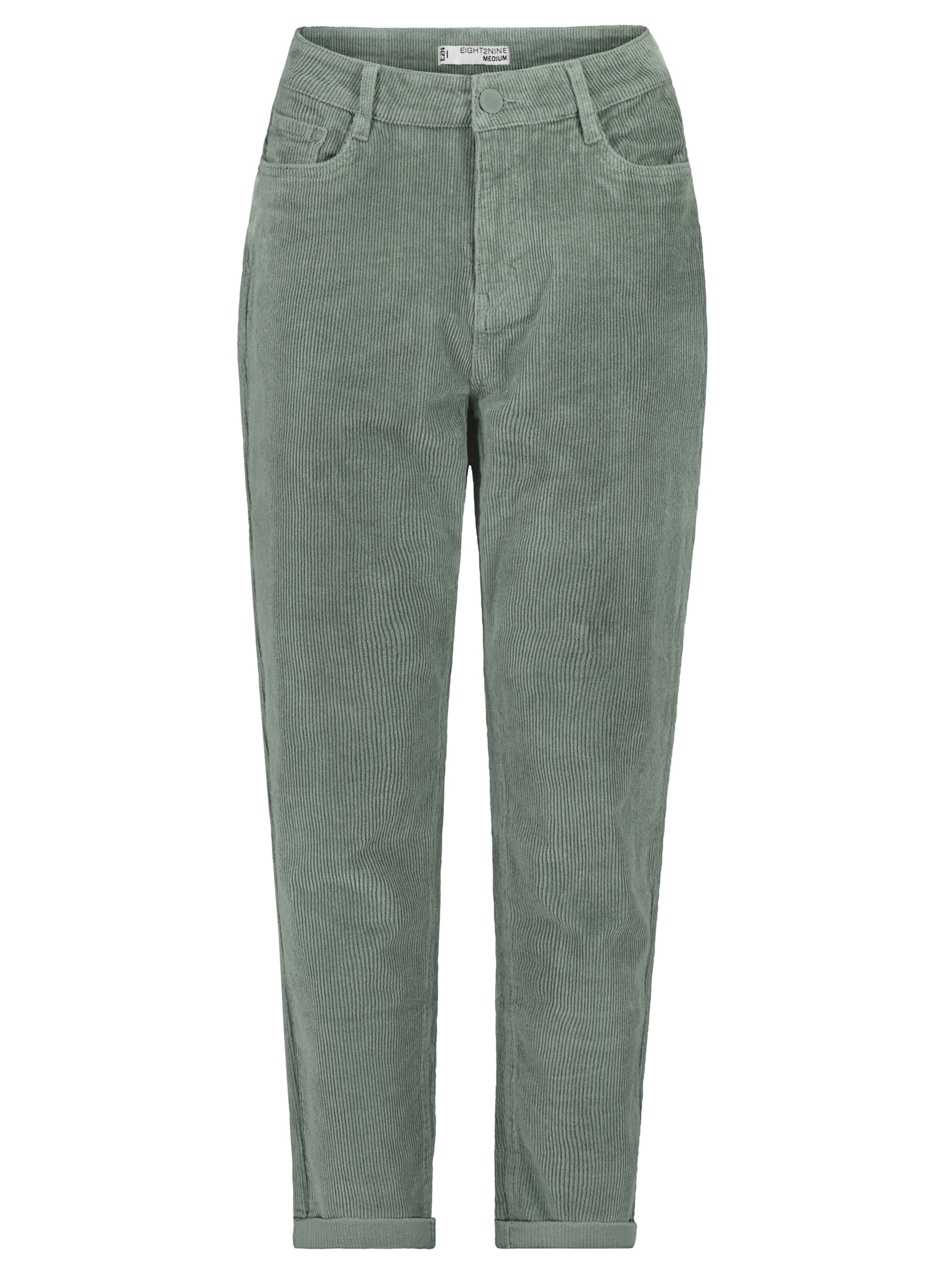 Eight2Nine Hose in Grün: Vorderseite