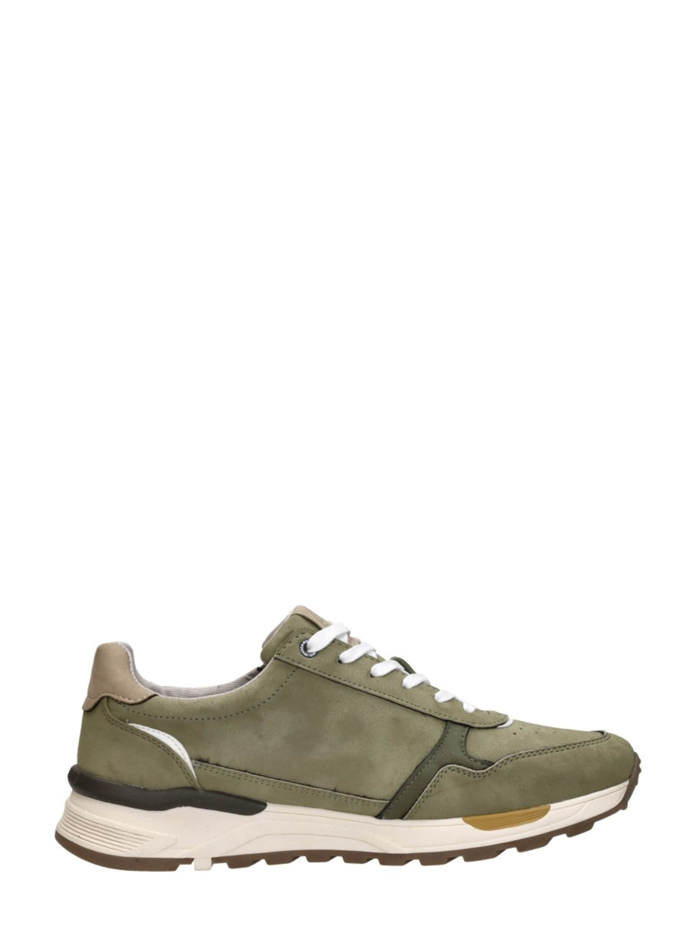 Baskets basses 'Sneakers Laag' MUSTANG en vert