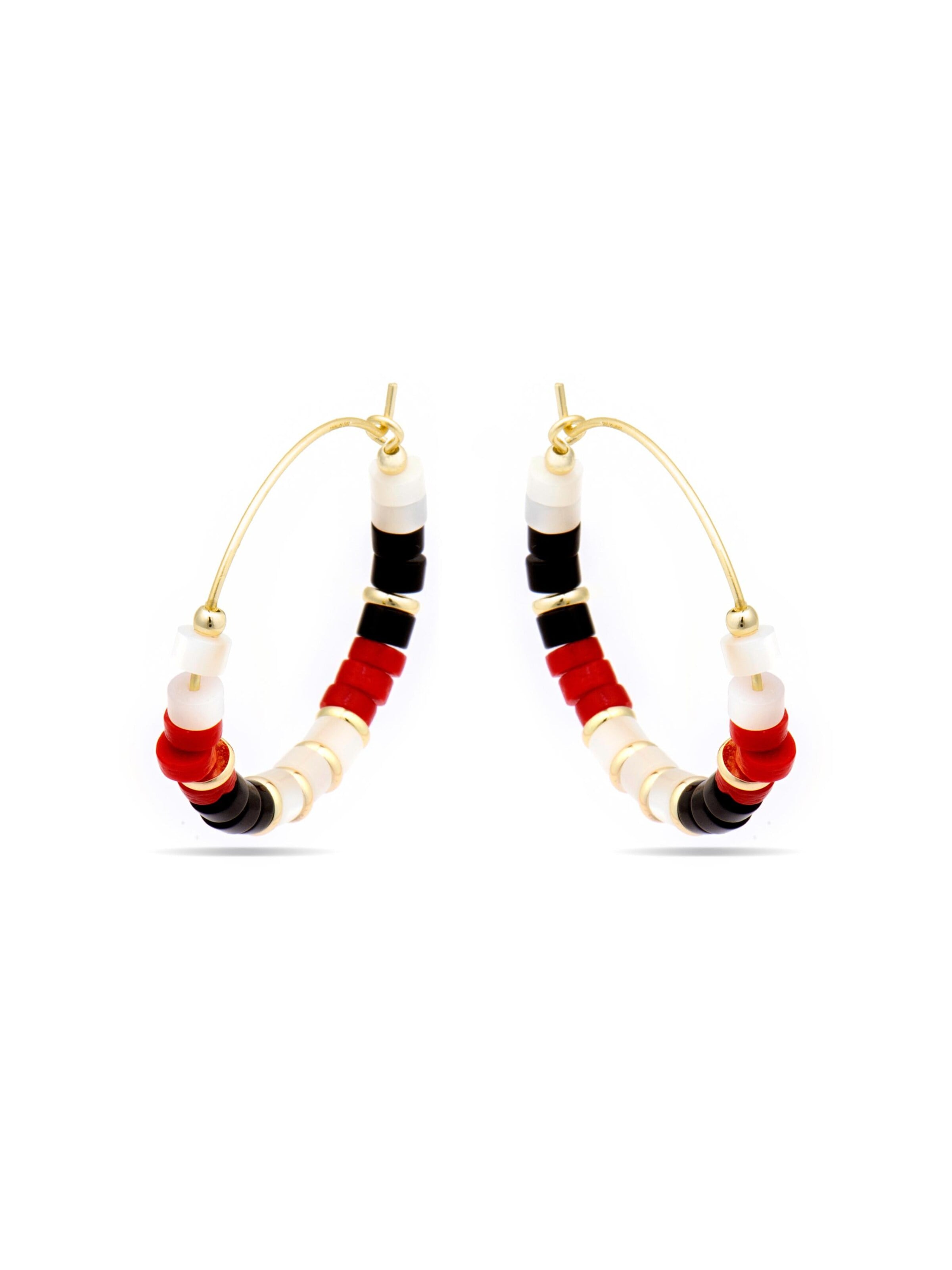 Orecchini 'Ilmina' di Luxenter in rosso