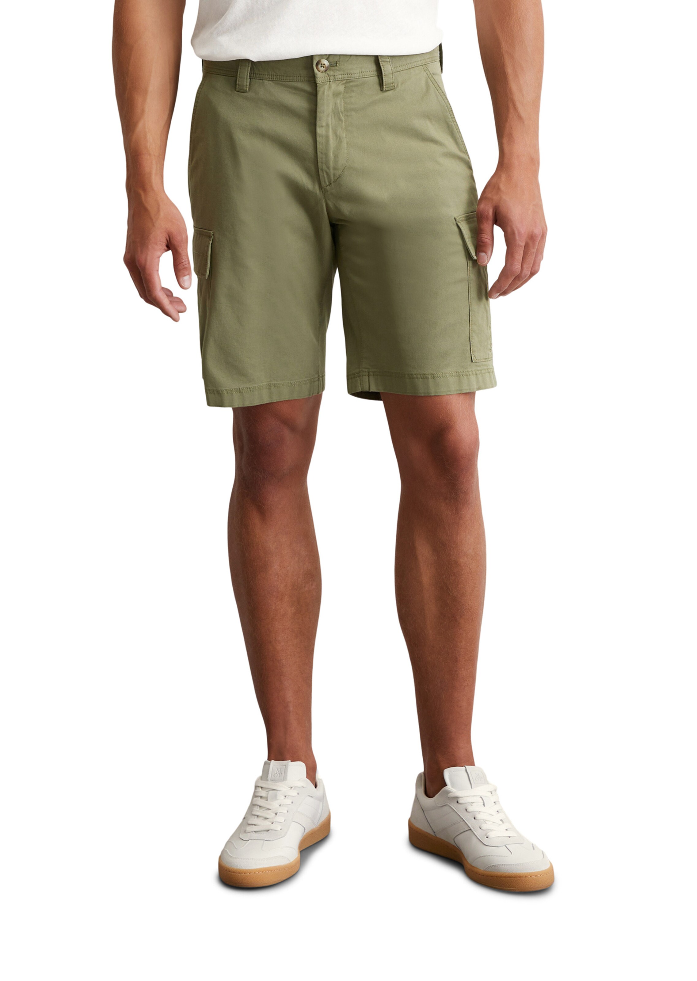 Marc O'Polo Regular Broek 'Reso' in Groen: voorkant