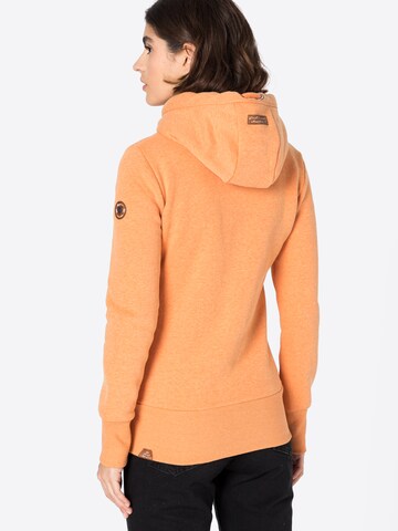 Ragwear Zip-Up Hoodie 'Neska' in Orange