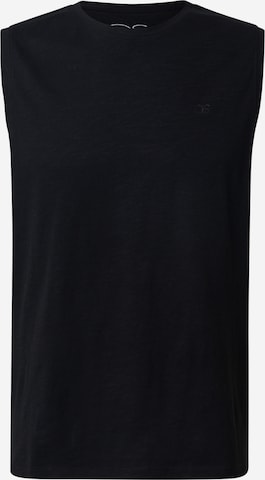 QS Shirt in Schwarz: Vorderseite