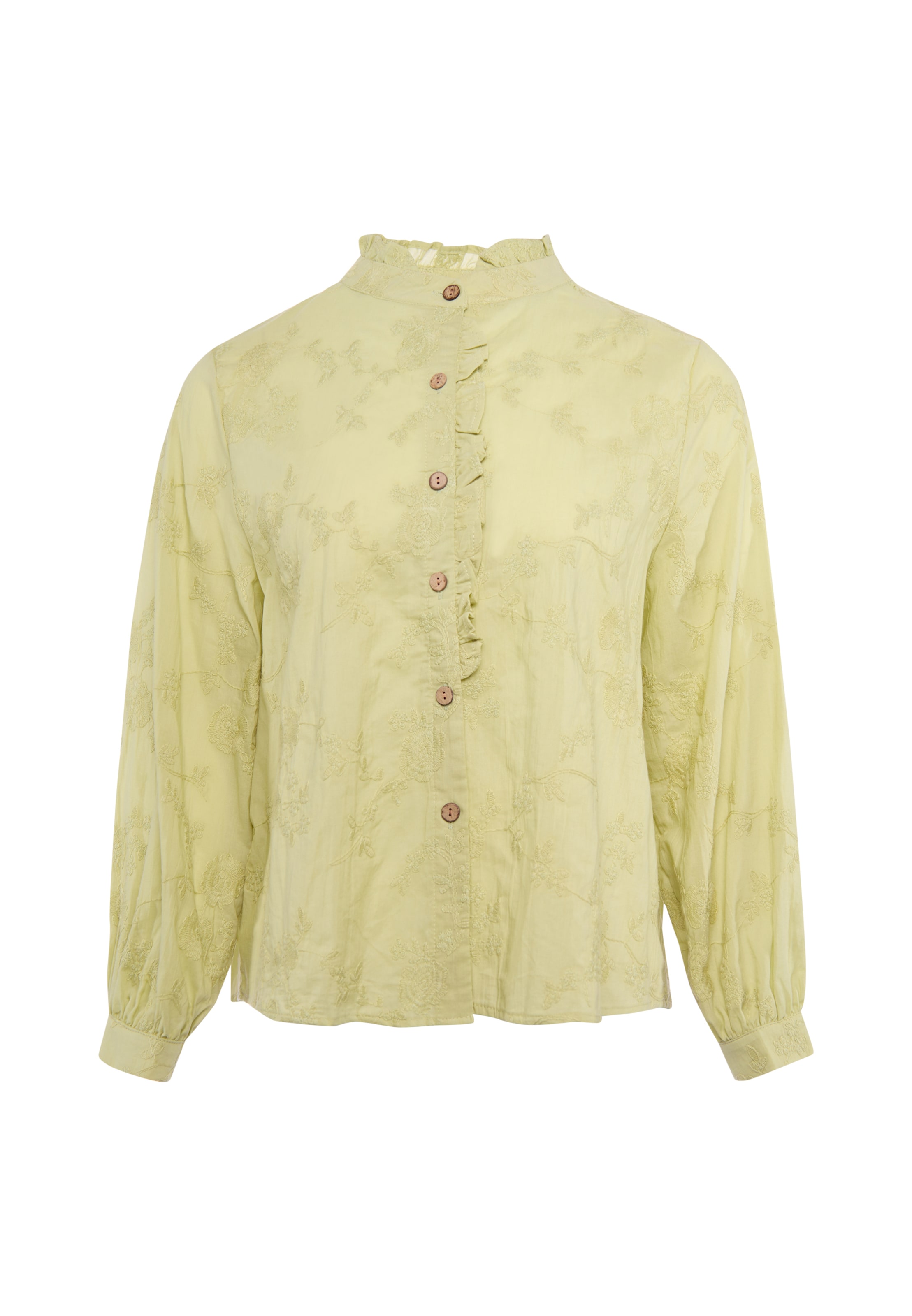 Usha Blusa en S en verde claro, Vista del producto