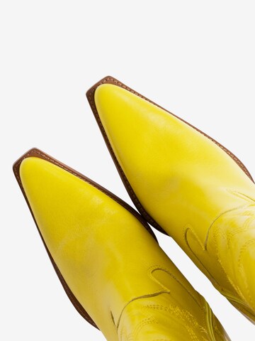 Bottes de cowboy 'Bonderia' BRONX en jaune