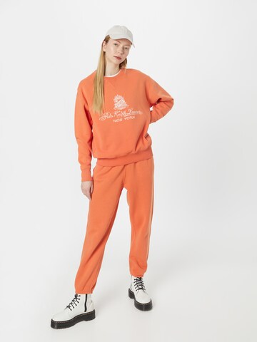 Effilé Pantalon Polo Ralph Lauren en orange