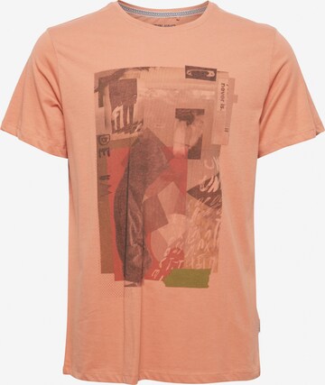 T-Shirt BLEND en orange : devant