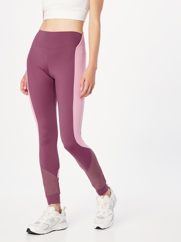 Effilé Pantalon de sport CMP en violet : devant