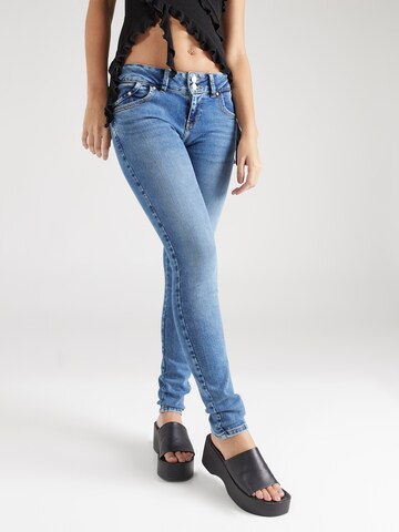 LTB Slimfit Jeans 'MOLLY' in Blauw: voorkant