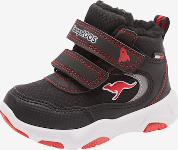 Bottes de neige 'Freezer' KangaROOS en noir : devant