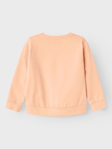 NAME IT Sweatshirt 'Glitzer' in Oranje