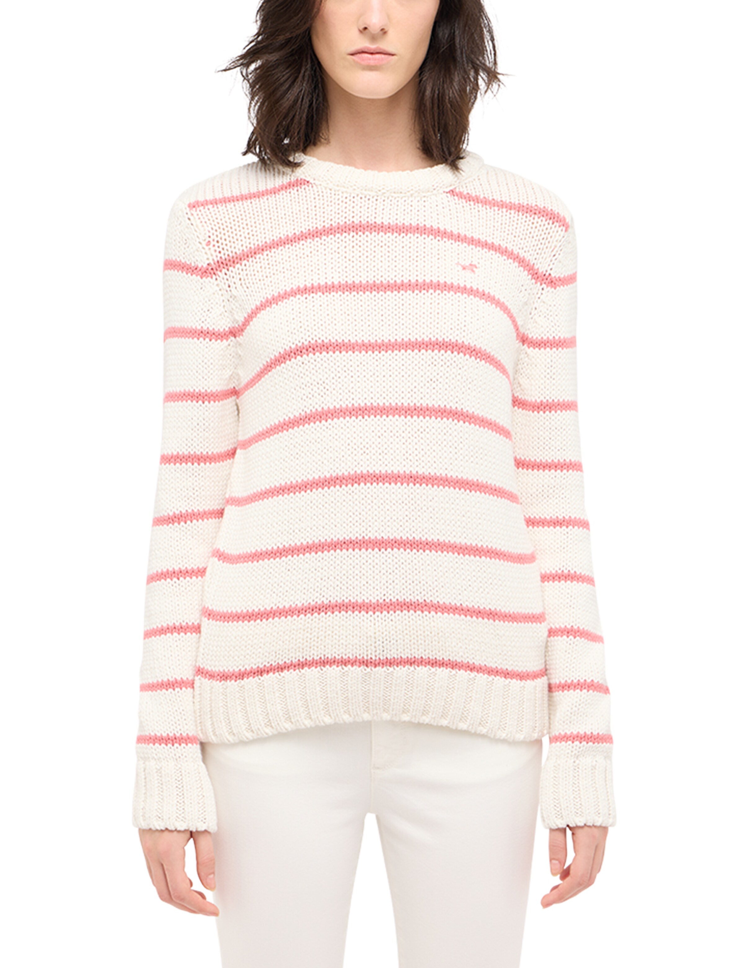 MUSTANG Sweater 'Silas' in White