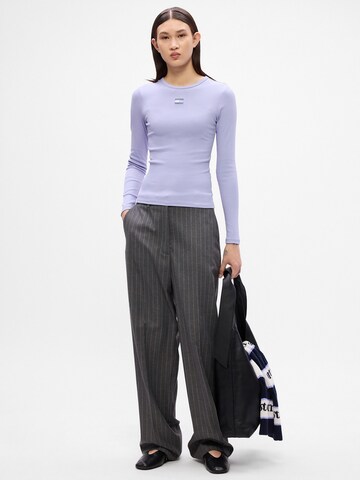 Tommy Jeans Majica | vijolična barva