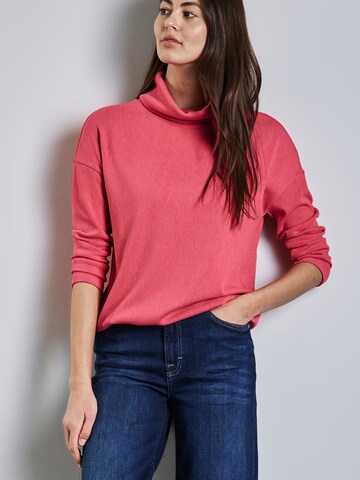 STREET ONE T-shirt i rosa: framsida