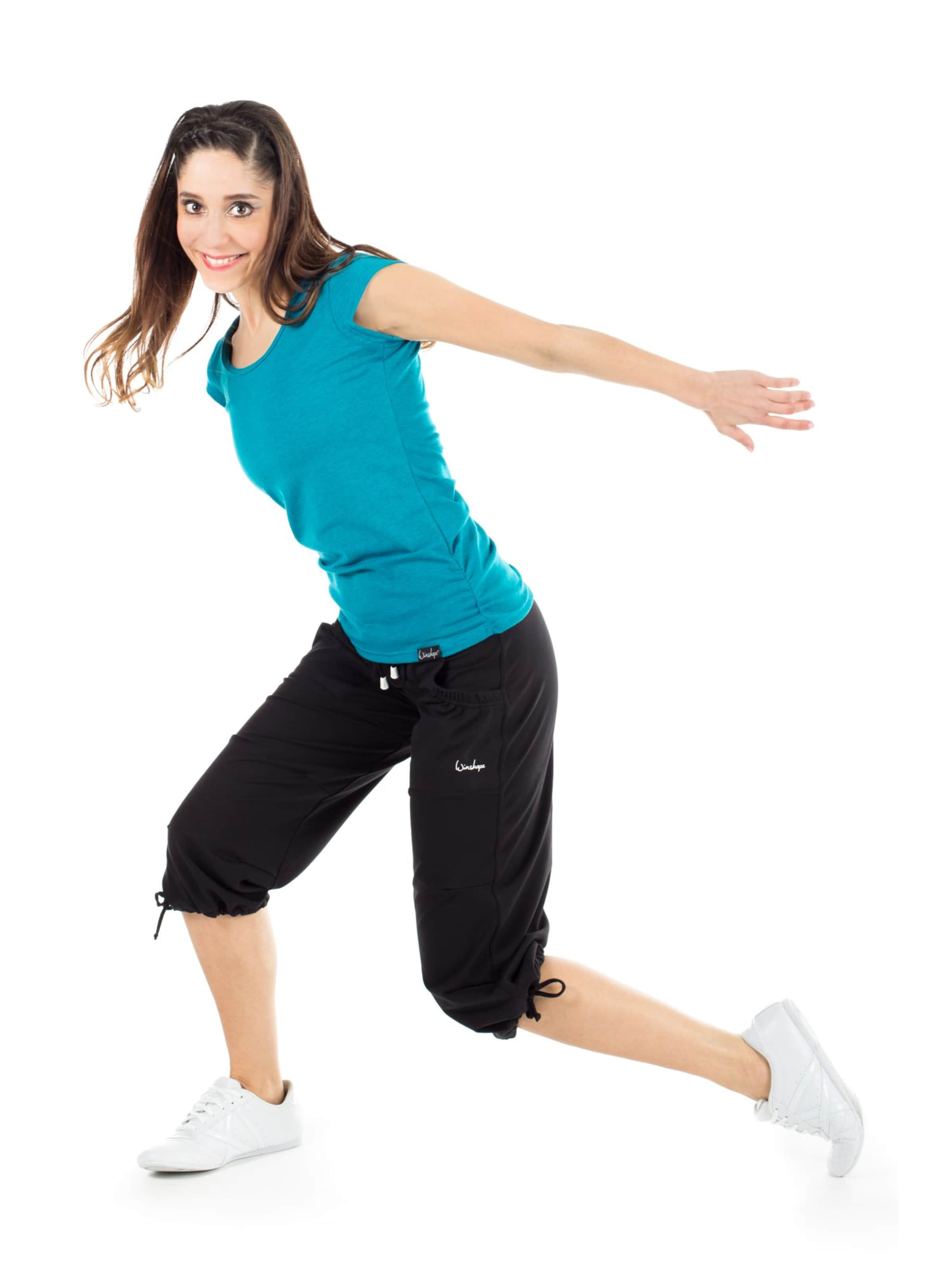 Winshape Конический (Tapered) Спортивные штаны 'WBE6' в Черный