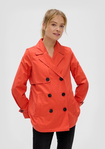 Manteau mi-saison s.Oliver en orange : devant