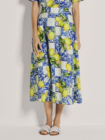 Jupe MADELEINE en bleu : devant