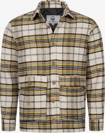 Rock Creek Button Up Shirt in Yellow: front