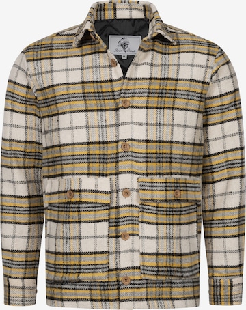 Rock Creek Button Up Shirt in Yellow: front
