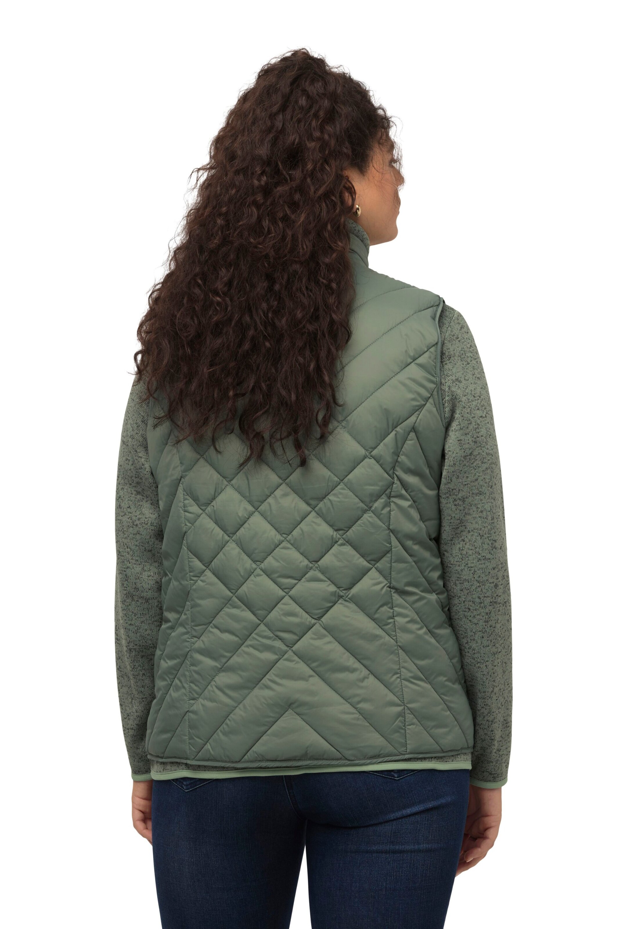 Ulla Popken Weste in Grün