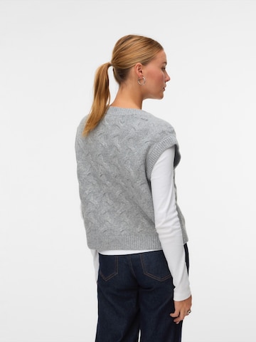 VERO MODA Sweater 'VMPIPER' in Grey