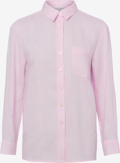 Marie Lund Leinenbluse in rosa, Produktansicht