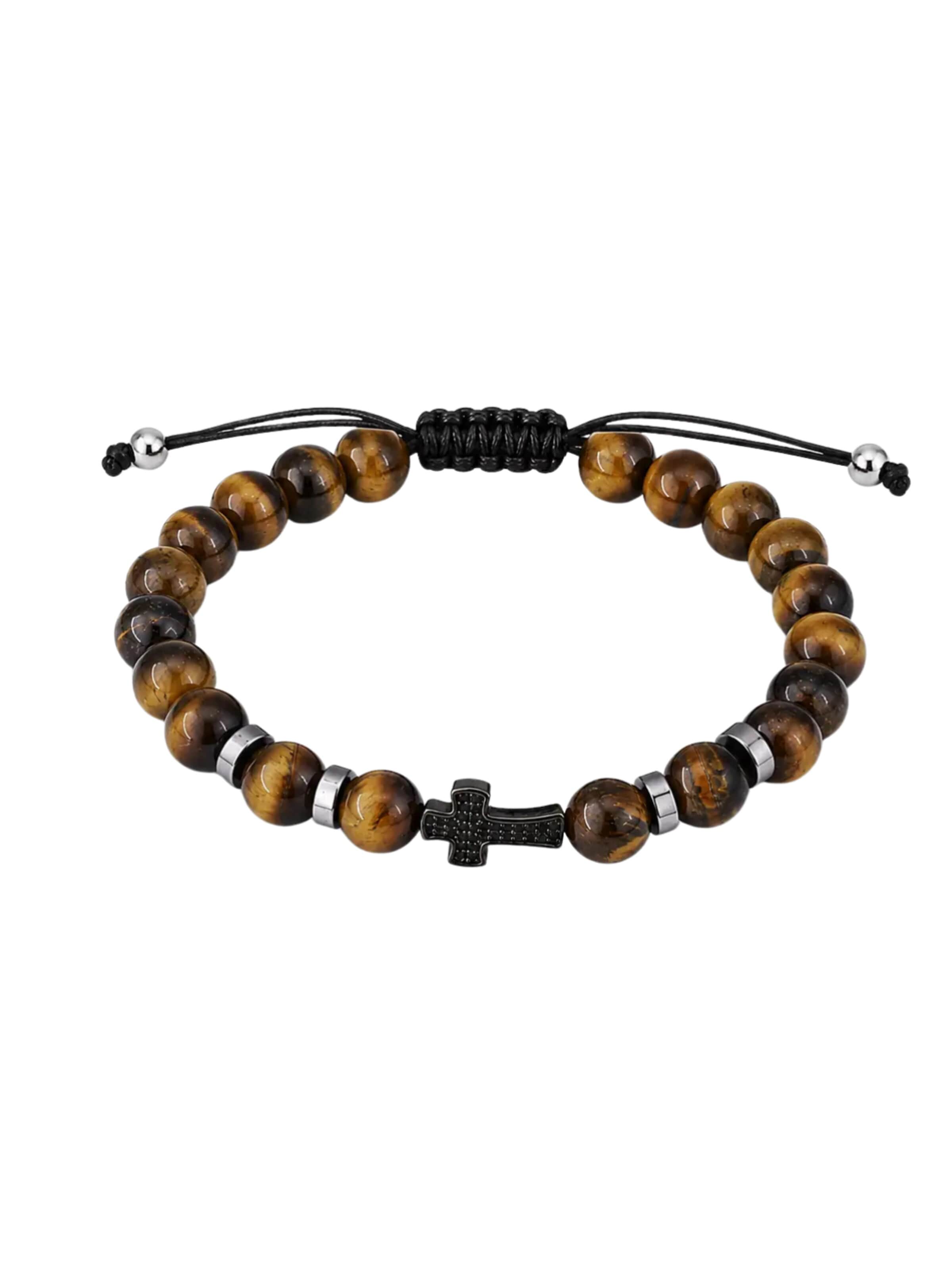 THE GEM STORIES JEWELRY Armband‌‌‌‌‌‌‌‌‌‌ in Braun: Vorderseite