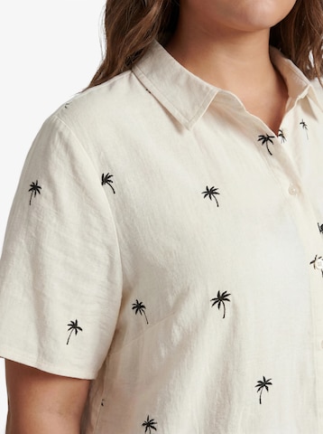Vero Moda Curve Bluse 'VMKai' i hvid