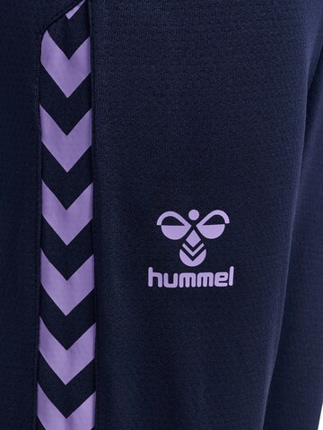 Hummel Regular Sportbroek in Blauw
