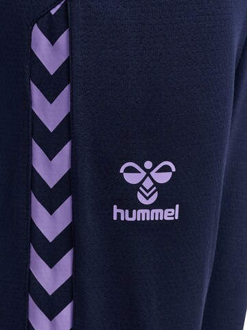 Hummel Regular Sporthose in Blau