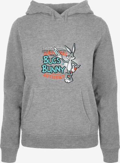 ABSOLUTE CULT Sweatshirt 'Looney Tunes' in aqua / graumeliert / orange / weiß, Produktansicht