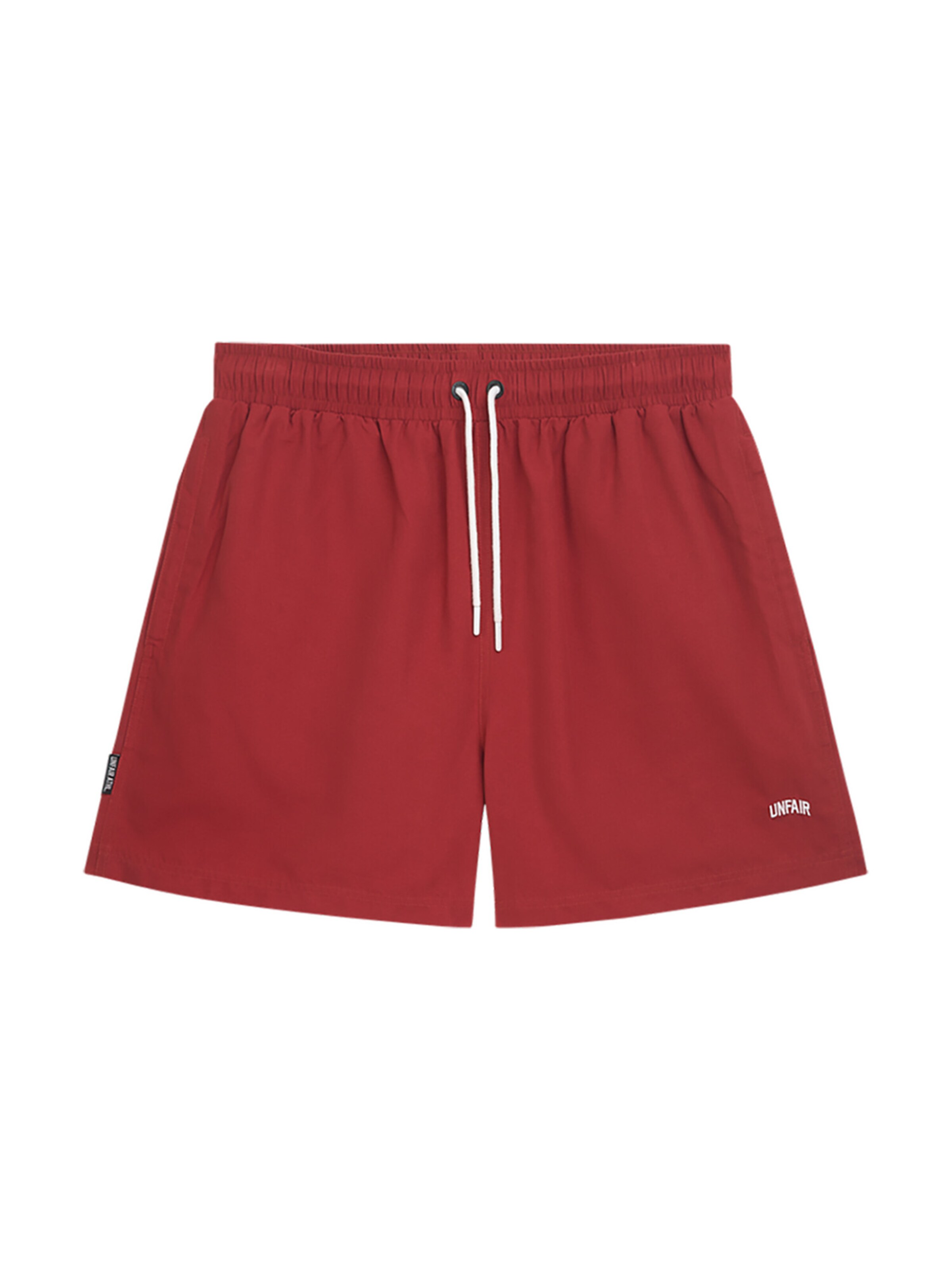 Unfair Athletics Board Shorts 'Water Effect' in Red: front