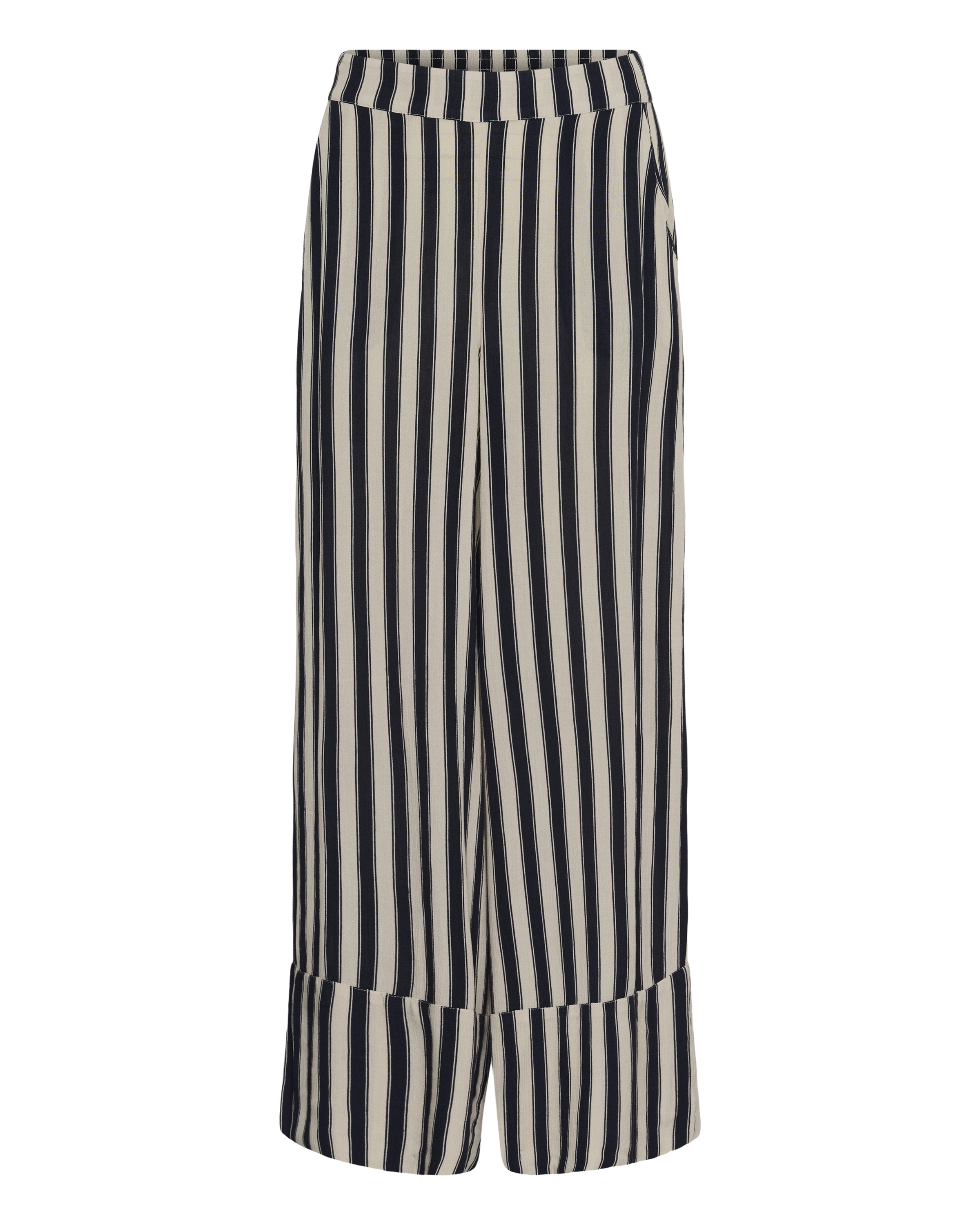 SOAKED IN LUXURY Pantalón 'SLZaya' en 40 en beige / navy, Vista del producto
