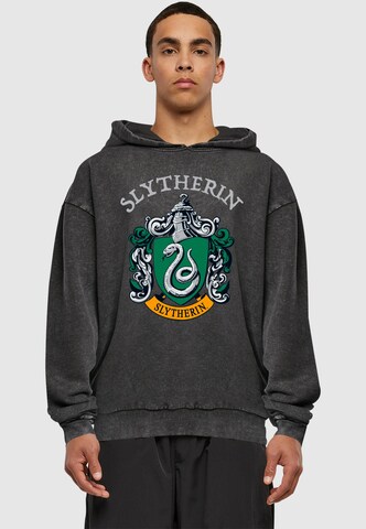ABSOLUTE CULT Sweatshirt 'Harry Potter - Slytherin Crest' in Schwarz: Vorderseite