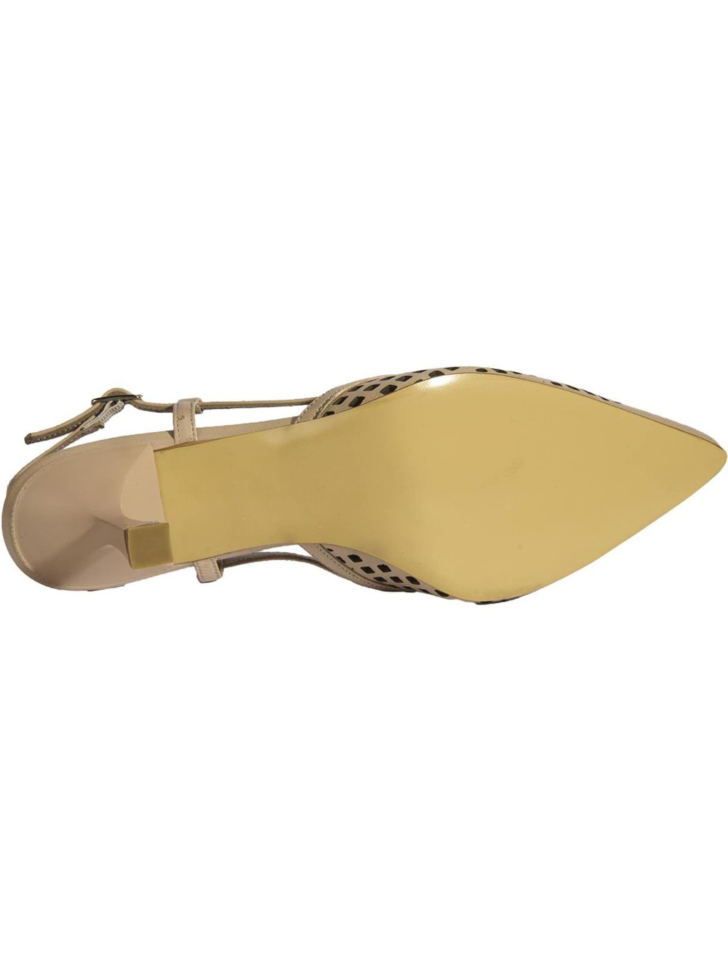Desa - Zapatos destalonado 'High Heels' en beige