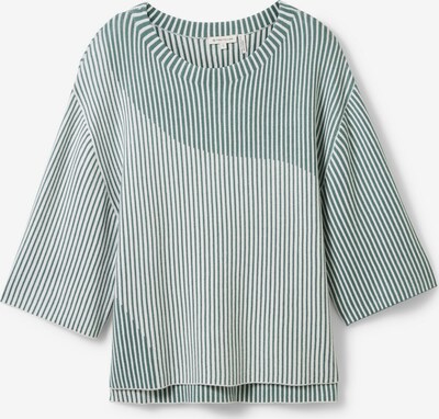 TOM TAILOR Sweater in Green / White, Item view