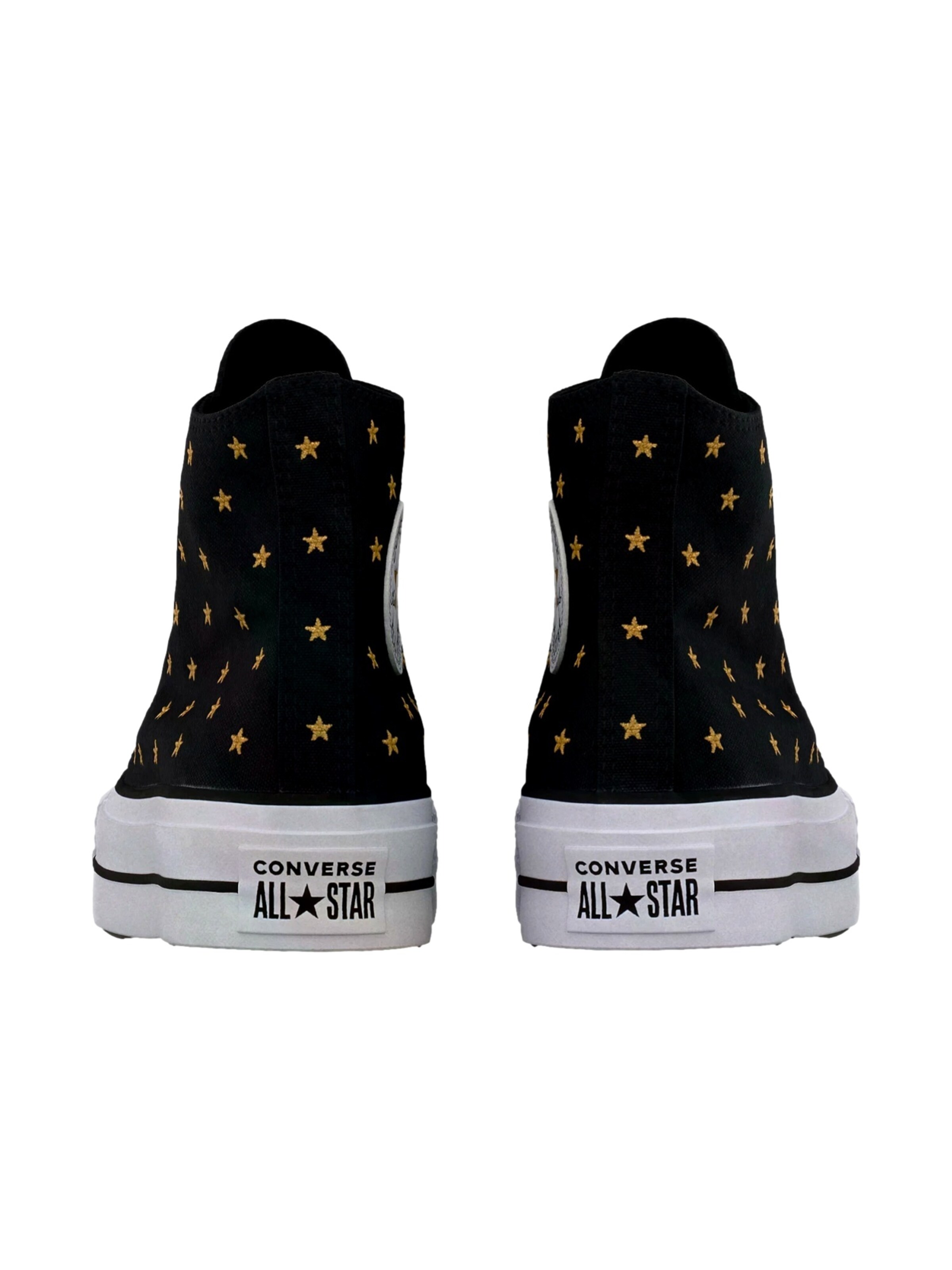 CONVERSE Magas szárú sportcipők 'Chuck Taylor All Star Lift' - fekete