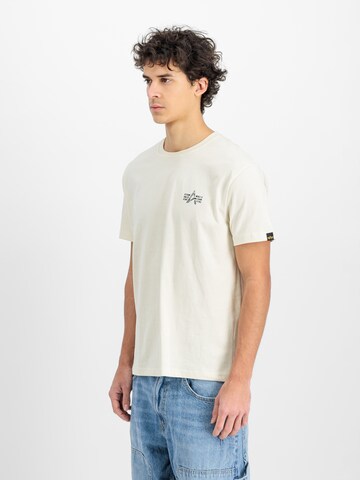 ALPHA INDUSTRIES Shirt in White
