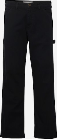 JACK & JONES - Pantalón 'Teddie' en negro: frente