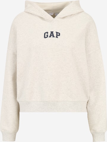 Gap Petite Sweatshirt in Grey: front