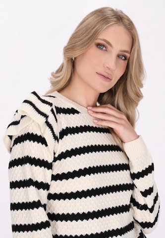 Pull-over DreiMaster Vintage en blanc