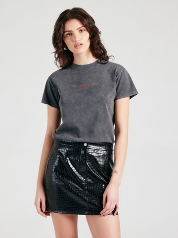 TOPSHOP Тениска 'Austin' в сиво: отпред