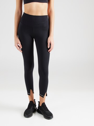 NIKE Skinny Sports trousers 'ONE' in Black: front