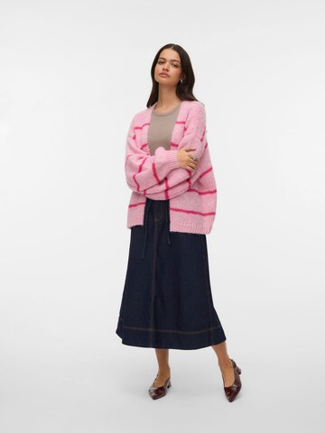 Cardigan 'VMMaybe' VERO MODA en rose