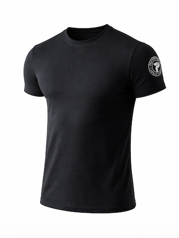 PANTONECLO Shirt 'Pantoneclo Men’s Crew Neck Short Sleeve T-Shirt' in Black: front
