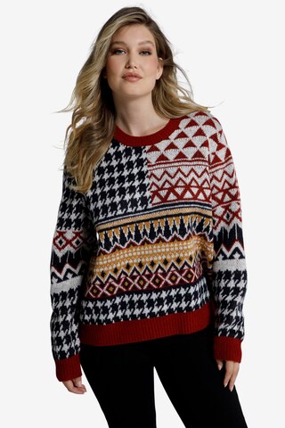 Ulla Popken Pullover in Weiß