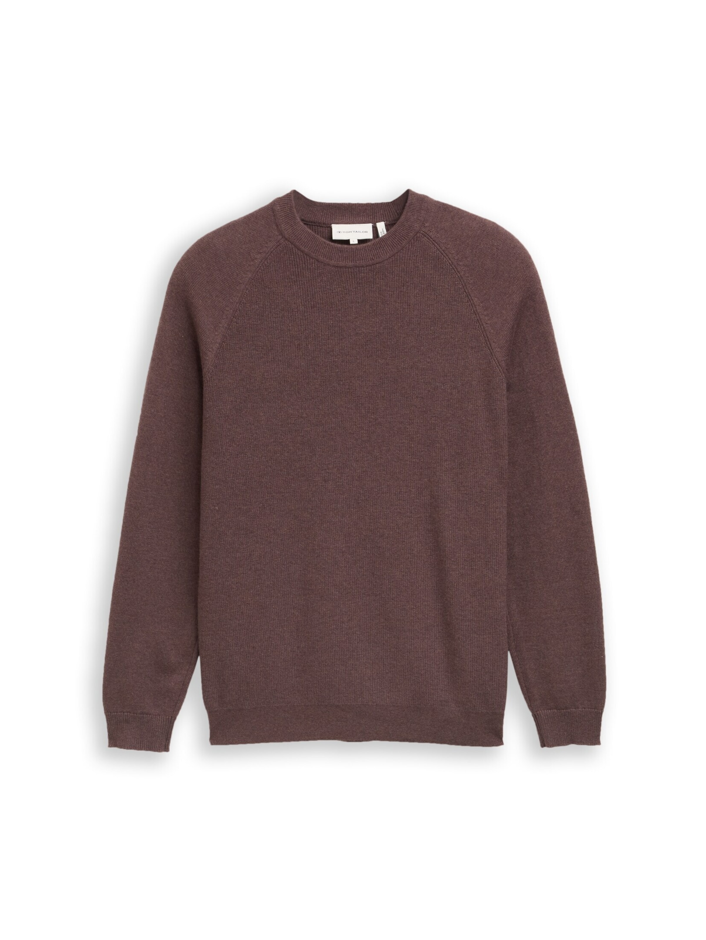 TOM TAILOR Trui in Bruin: voorkant