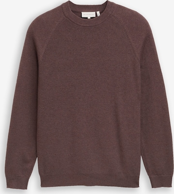 Pull-over TOM TAILOR en marron : devant