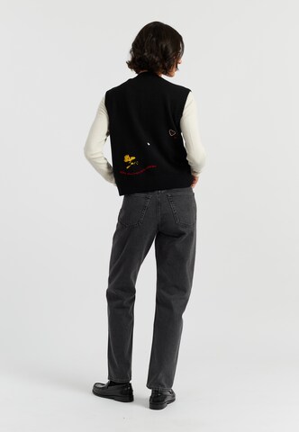 Chinti & Parker Pullunder 'Snoopy Anniversary' in Schwarz