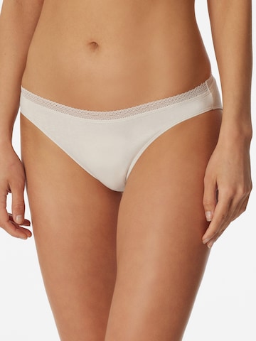 SCHIESSER Panty ' Cotton Lace ' in Beige: front