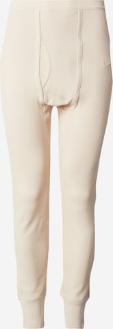 Nike Sportswear - Calzoncillo largo en beige: frente